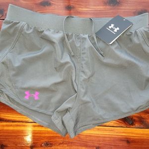 Girl's Under Armour athletic running shorts